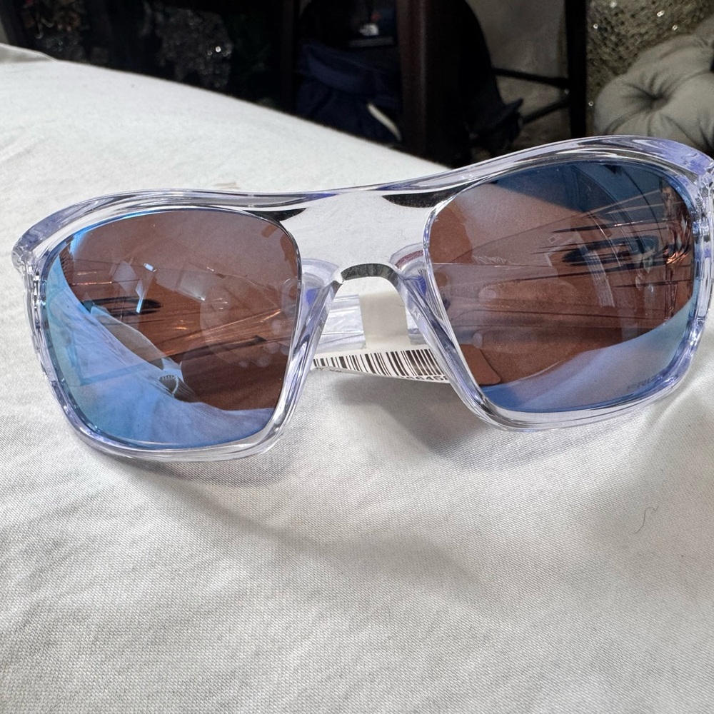 Oakley Stylish Clear Frame Sunglasses